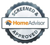 Home Advisor. Screened & Approved logo.